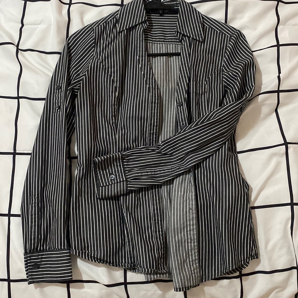 Express long sleeve button down shirt